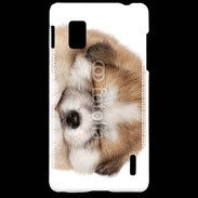 Coque LG Optimus G Chiot chien loup 5