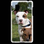 Coque LG Optimus G Chien Staffordshire