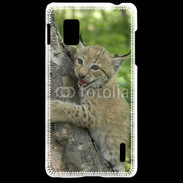 Coque LG Optimus G Bébé Lynx