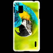 Coque LG Optimus G Macaw africain bleu et jaune