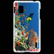 Coque LG Optimus G Poissons tropicaux et coraux 5