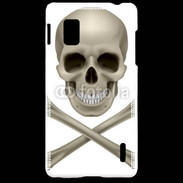 Coque LG Optimus G Tête de mort