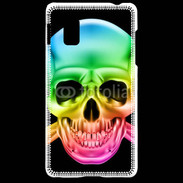 Coque LG Optimus G Tête de mort couleur