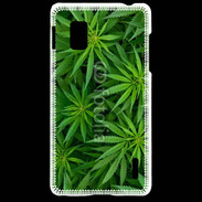 Coque LG Optimus G Feuilles de marijuana