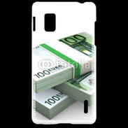 Coque LG Optimus G Liasse de billets 100 €