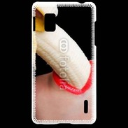 Coque LG Optimus G Manger une banane
