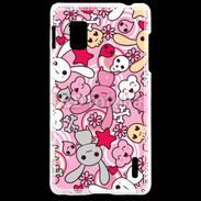 Coque LG Optimus G Lapin crétin
