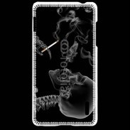 Coque LG Optimus G Squelette fumeur