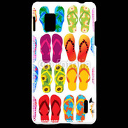 Coque LG Optimus G Flip flop de tongues