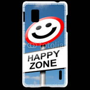 Coque LG Optimus G Happy zone