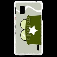 Coque LG Optimus G Moustache et cigare