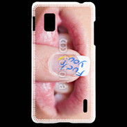 Coque LG Optimus G Fuck you 5