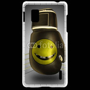 Coque LG Optimus G Gant de boxe humour