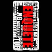 Coque LG Optimus G Enquête de police