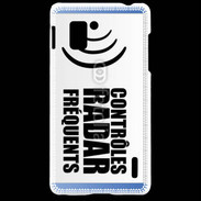Coque LG Optimus G Avertissement Radar automatique