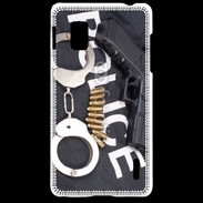 Coque LG Optimus G Equipement de police