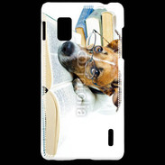 Coque LG Optimus G Chien littéraire