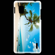Coque LG Optimus G Belle plage ensoleillée 1