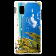 Coque LG Optimus G Plage paradisiaque des caraïbes