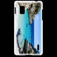 Coque LG Optimus G Crique paradisiaque 