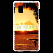 Coque LG Optimus G Fin de journée sur plage Bahia au Brésil