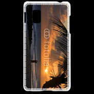Coque LG Optimus G Couple romantique sur la plage