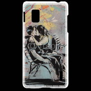 Coque LG Optimus G Kiss graffiti