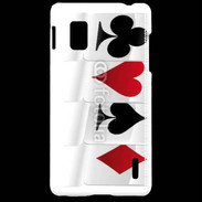 Coque LG Optimus G Carte de poker 2