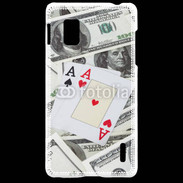 Coque LG Optimus G Paire d'as au poker 2