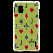 Coque LG Optimus G Poker vintage 3