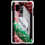 Coque LG Optimus G Valise de poker