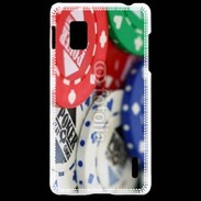 Coque LG Optimus G Jetons de poker en vrac 1