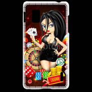 Coque LG Optimus G Lady au casino