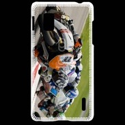 Coque LG Optimus G Course de moto Superbike