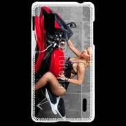 Coque LG Optimus G Moto sexy