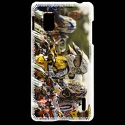 Coque LG Optimus G Départ course de Motocross