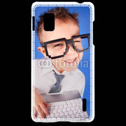 Coque LG Optimus G jeune Geek avec clavier