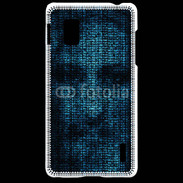 Coque LG Optimus G dieu de la matrice