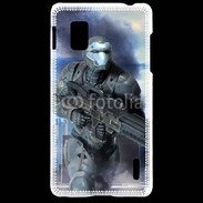 Coque LG Optimus G Soldat futuriste