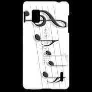Coque LG Optimus G Portée de notes