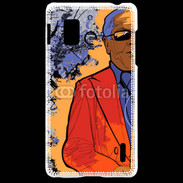 Coque LG Optimus G Joueur de Saxophone