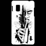 Coque LG Optimus G Trompettiste 