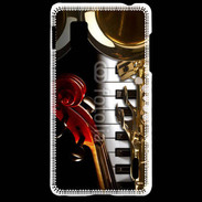 Coque LG Optimus G Mélange d'instruments de musique