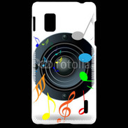 Coque LG Optimus G Enceinte de musique