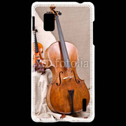 Coque LG Optimus G Violon et violoncelle 1
