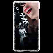 Coque LG Optimus G Chanteuse 1