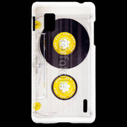 Coque LG Optimus G Cassette audio transparente 1