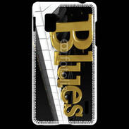 Coque LG Optimus G Blue Jazz panio