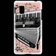 Coque LG Optimus G Illustration accordéon 1