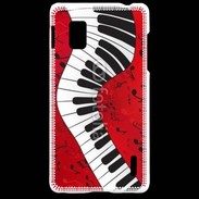 Coque LG Optimus G Abstract piano 2